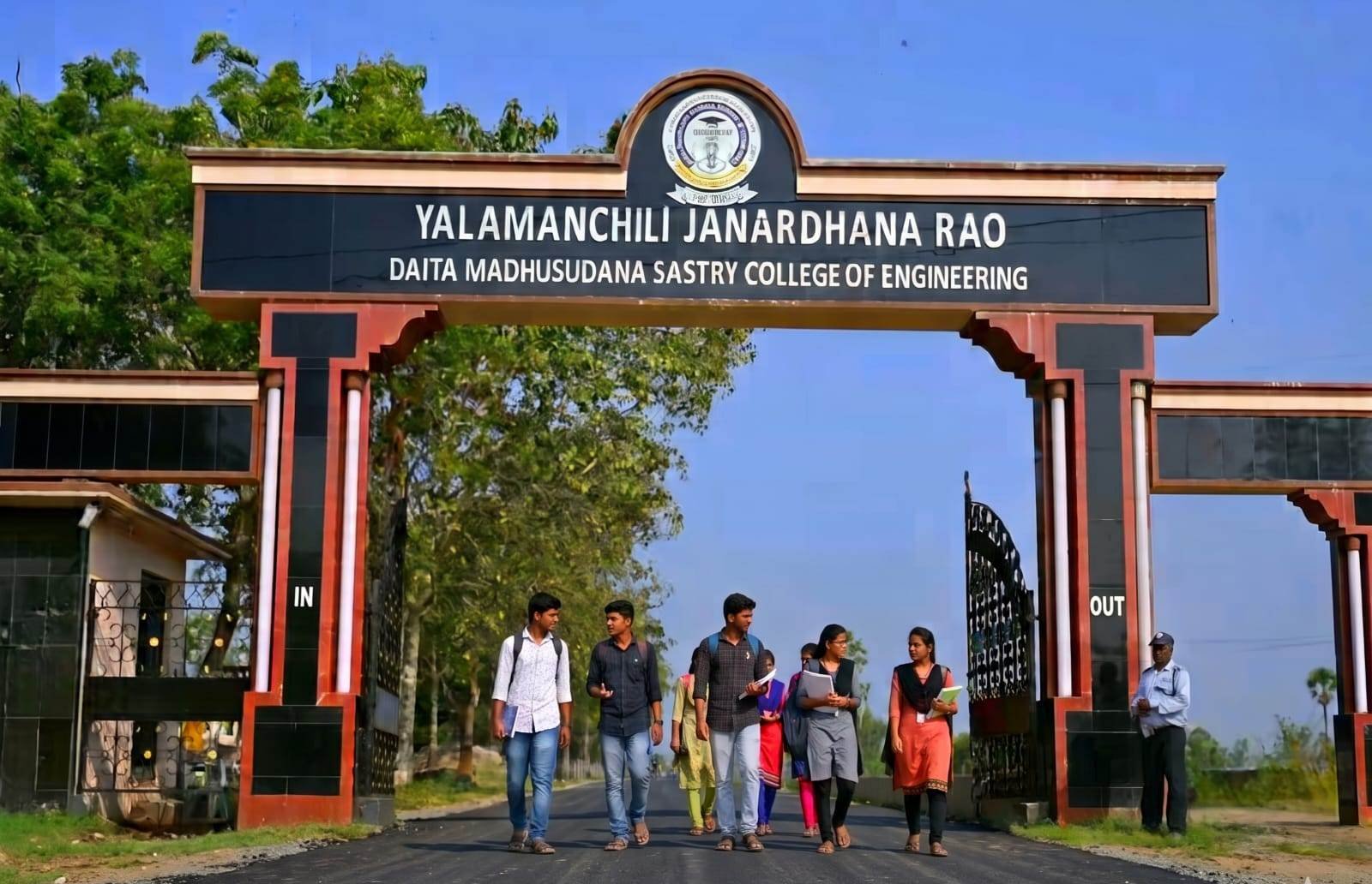 Y.J.R.D.M.S. Entrance Gate